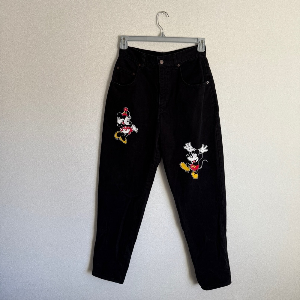 Vintage Mickey & Co Black Jeans size 9